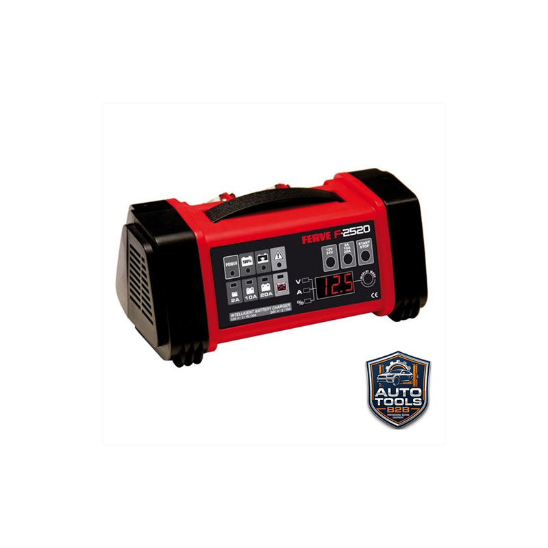 Cargador y Mantenedor FERVE F-2520 (12V/24V - 20A) | Venta en Tenerife