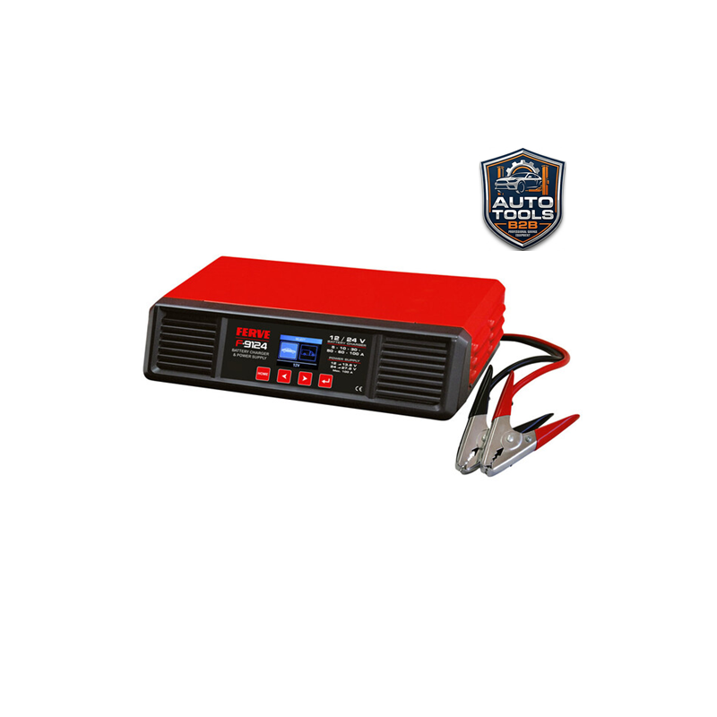 Cargador y Estabilizador FERVE F-9124 (12V/24V - 100A) | Venta en Tenerife