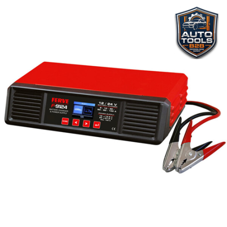 Cargador y Estabilizador FERVE F-9124 (12V/24V - 100A) | Venta en Tenerife