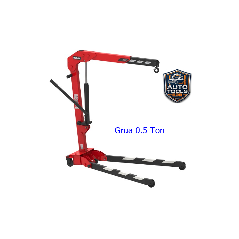 Grua Plegable 0.5 Ton Mega CRV5 Pluma Taller 500 kg Tenerife