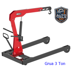 Grua Hidraulico 3 Ton Mega CRM30 Pluma Taller 3000 kg Tenerife
