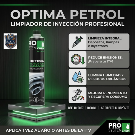 Tratamiento Integral de Inyección PRO SYSTEM Gasolina Profesional Diesel 900 ml 10B-0007